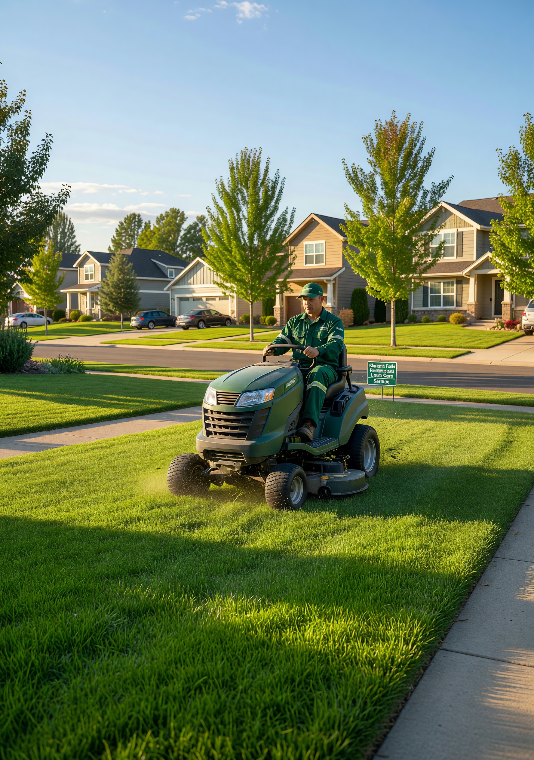 Professional lawn care service