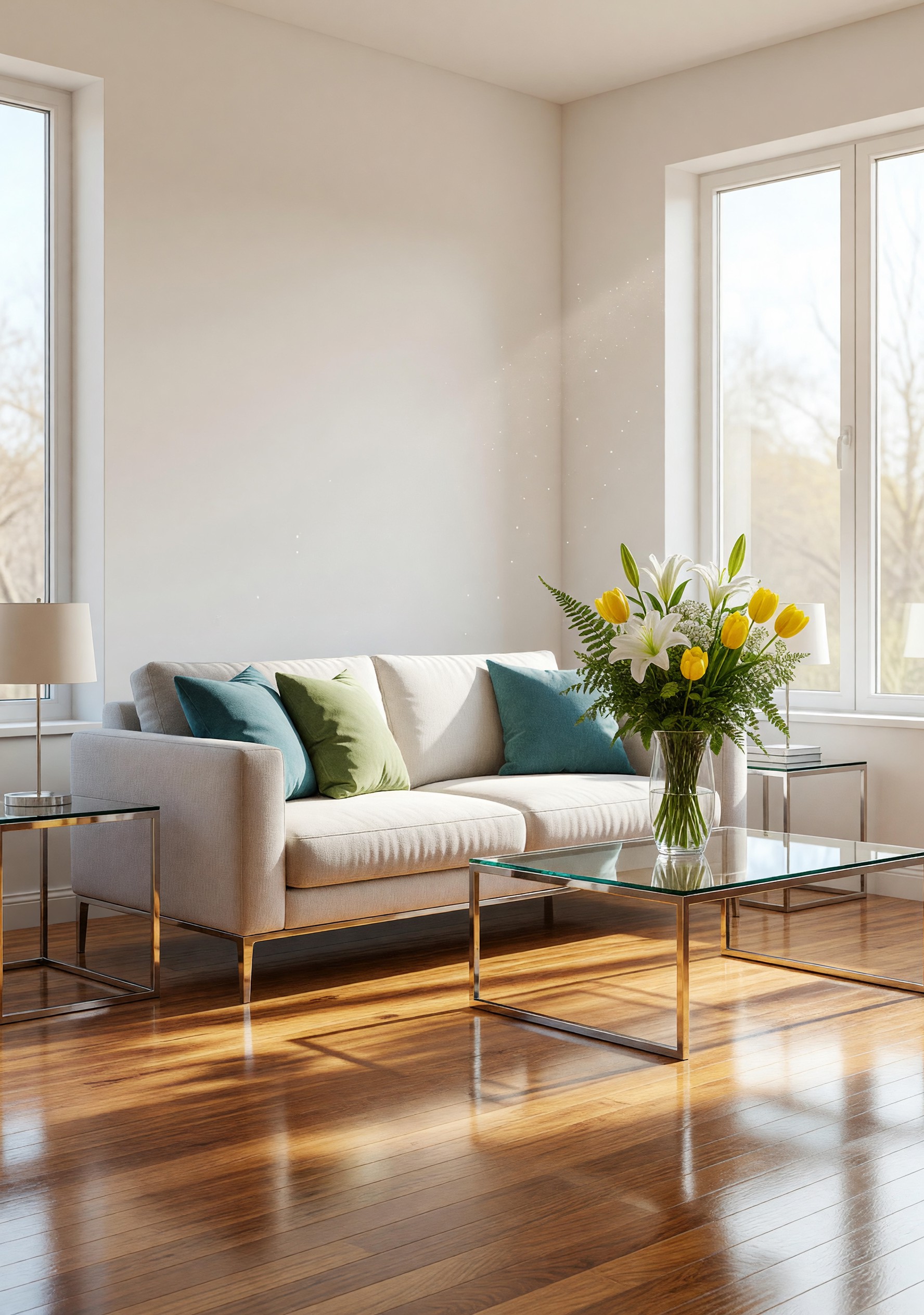 Sparkling clean home