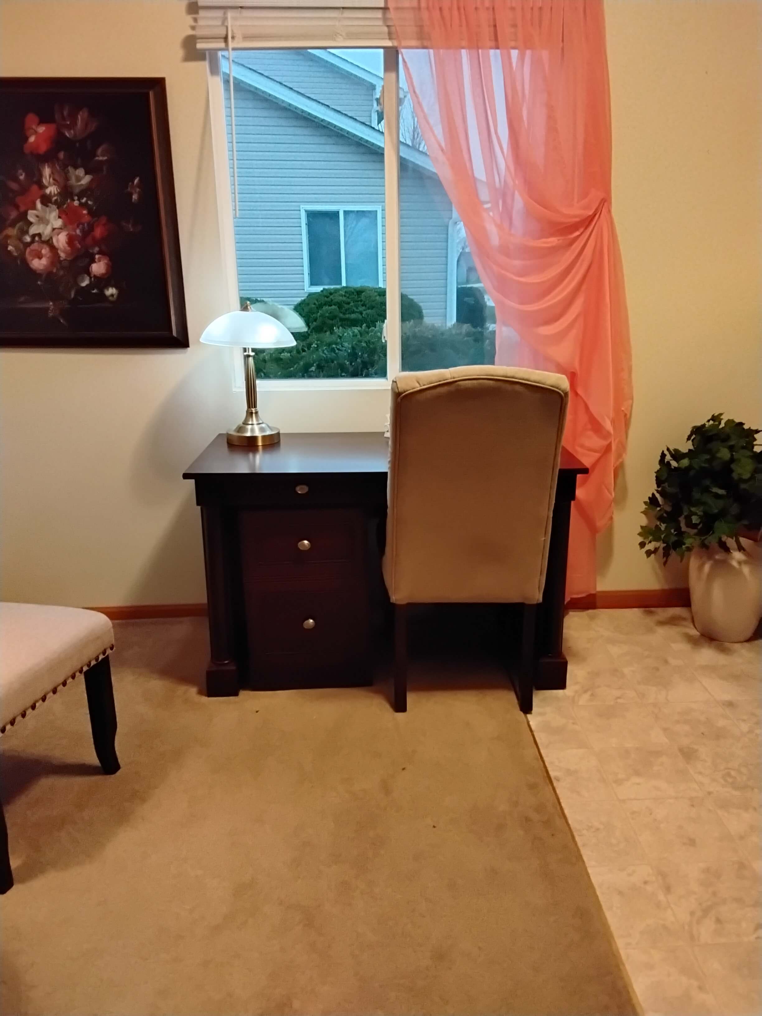 Serene Home Office Design