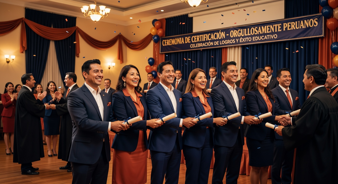 Ceremonia de certificación