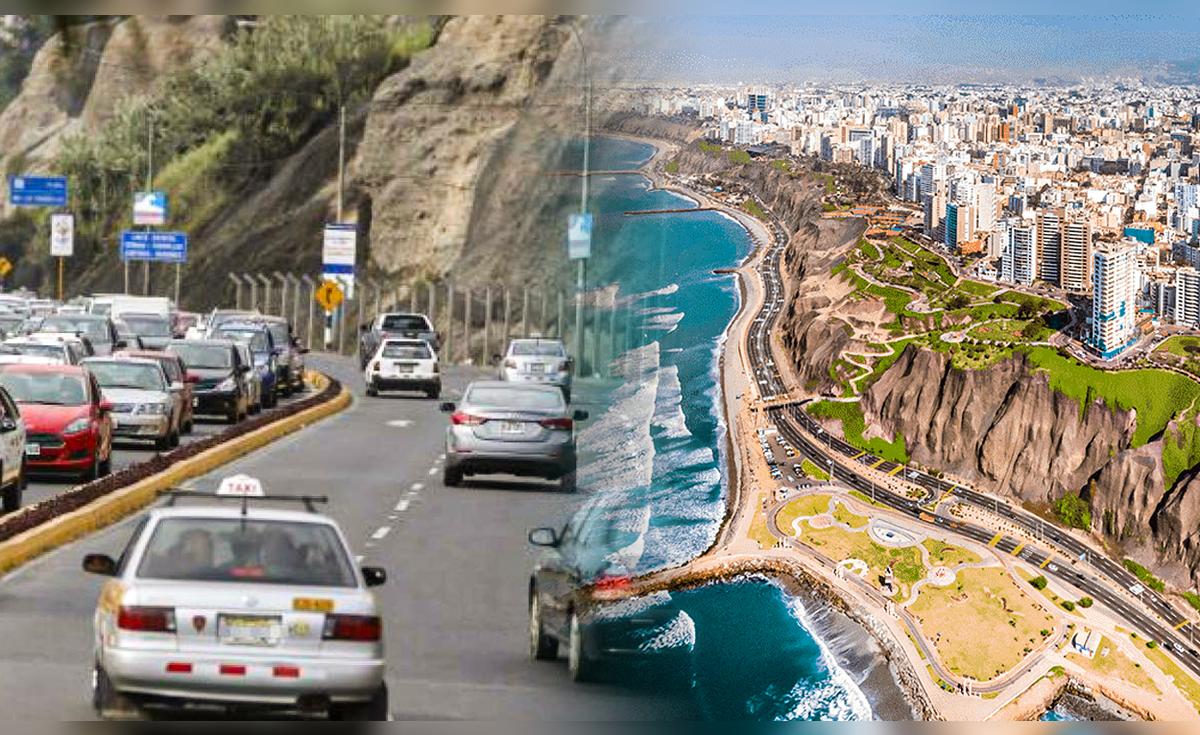 Carretera costera de Lima