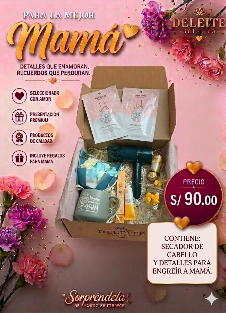 Box Engreída - Cajas de Regalo para Mamá