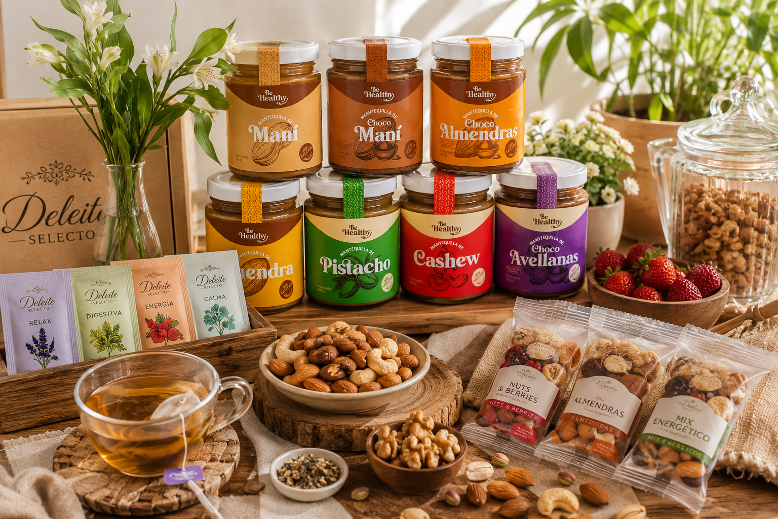Productos Naturales - Mantequillas y Snacks Saludables