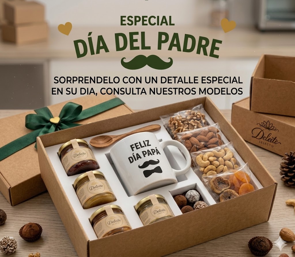 Cajas para Papá - Gourmet y Snacks Premium