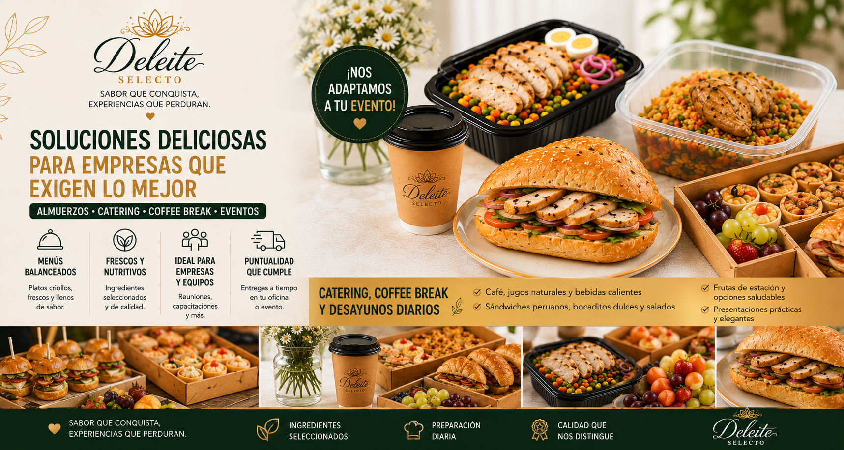 Servicios Deleite Selecto - Catering y Eventos Premium