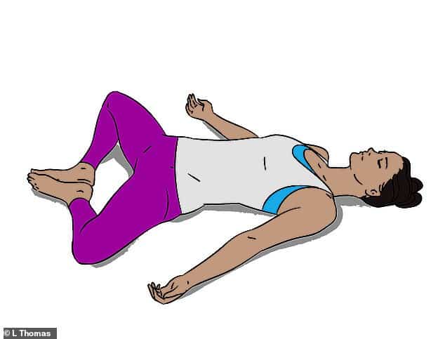 TRE butterfly pose exercise for tension and trauma release