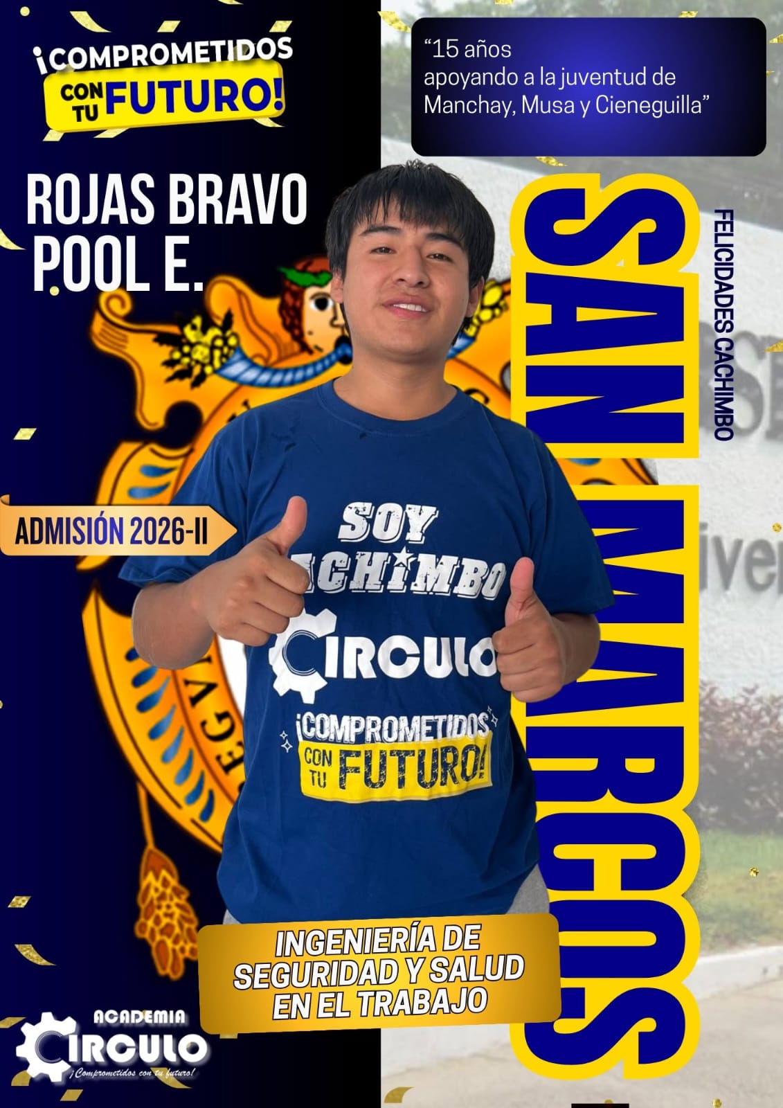 Rojas Bravo Pool - Ingresante San Marcos