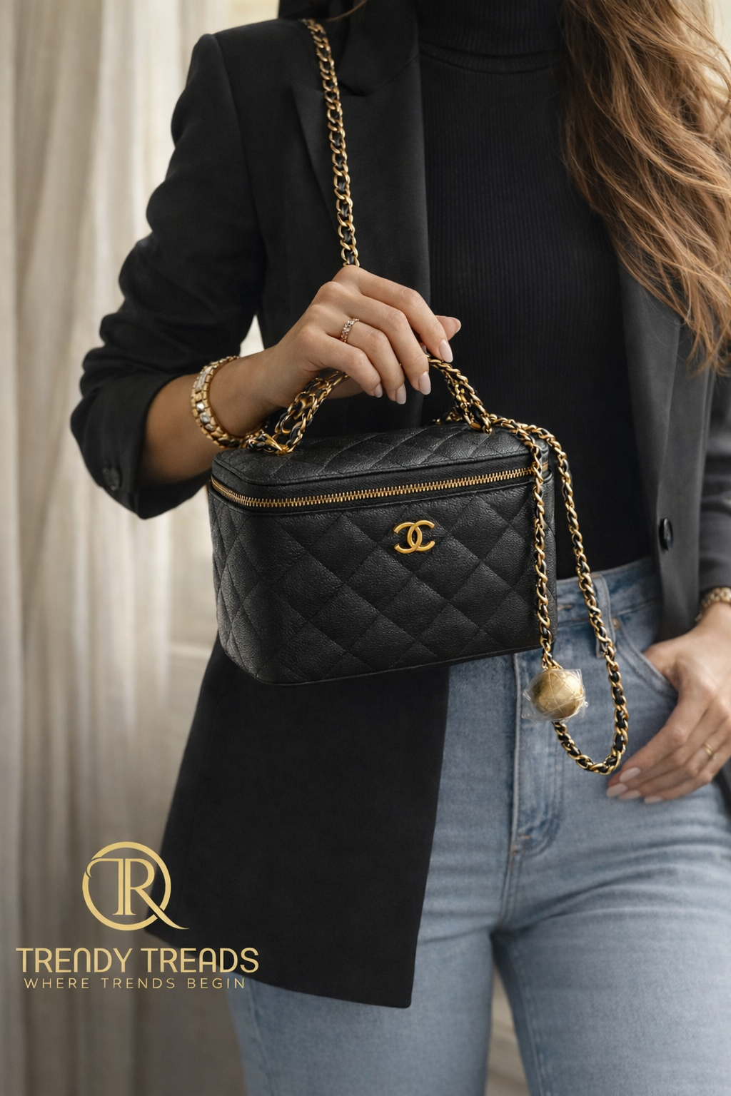 شنطة chanel سوداء