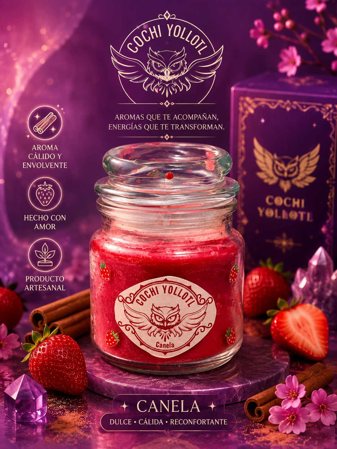 Vela Aromática Canela