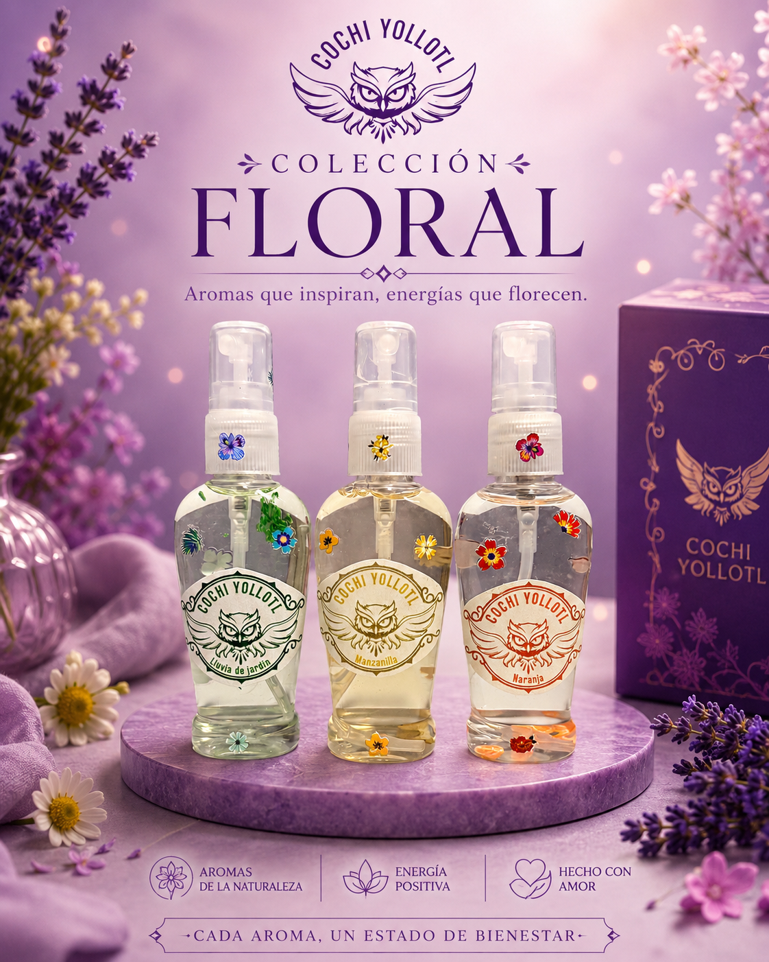 Spray para Almohada Lavanda de Jardín