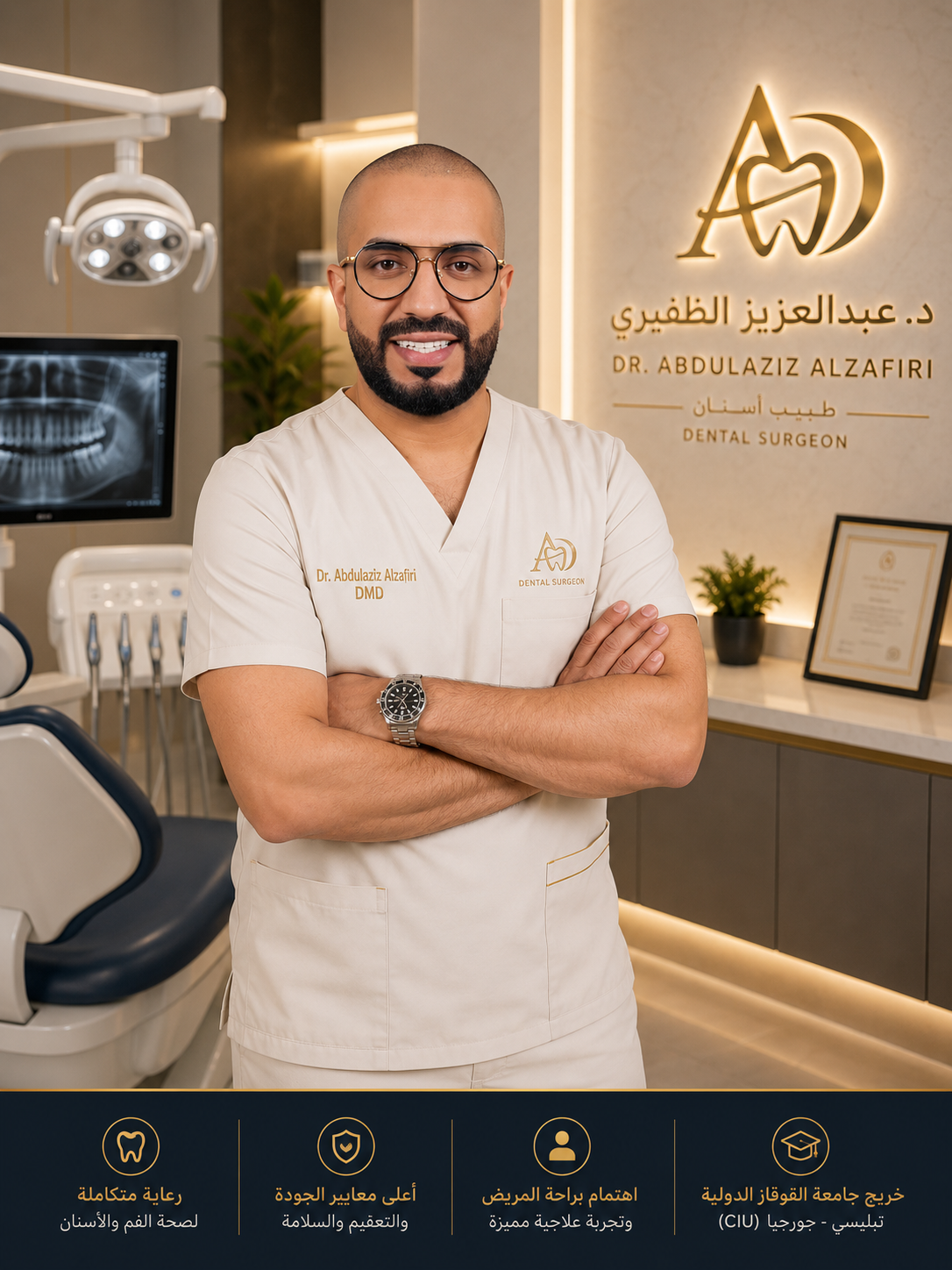 د. عبدالعزيز الظفيري - إطلالة أنيقة