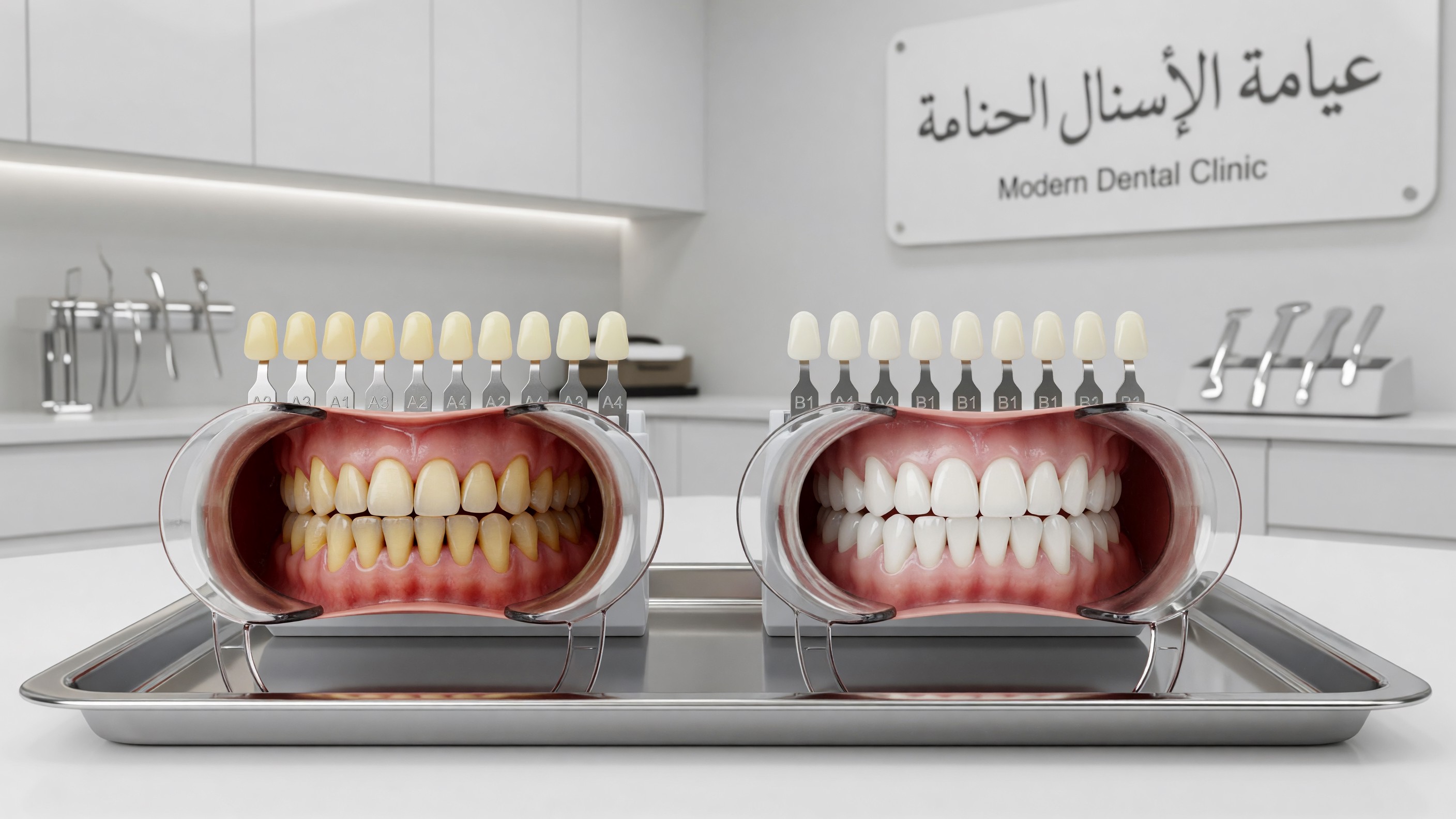 أسباب اصفرار الأسنان وكيفية استعادة اللون الطبيعي للأسنان