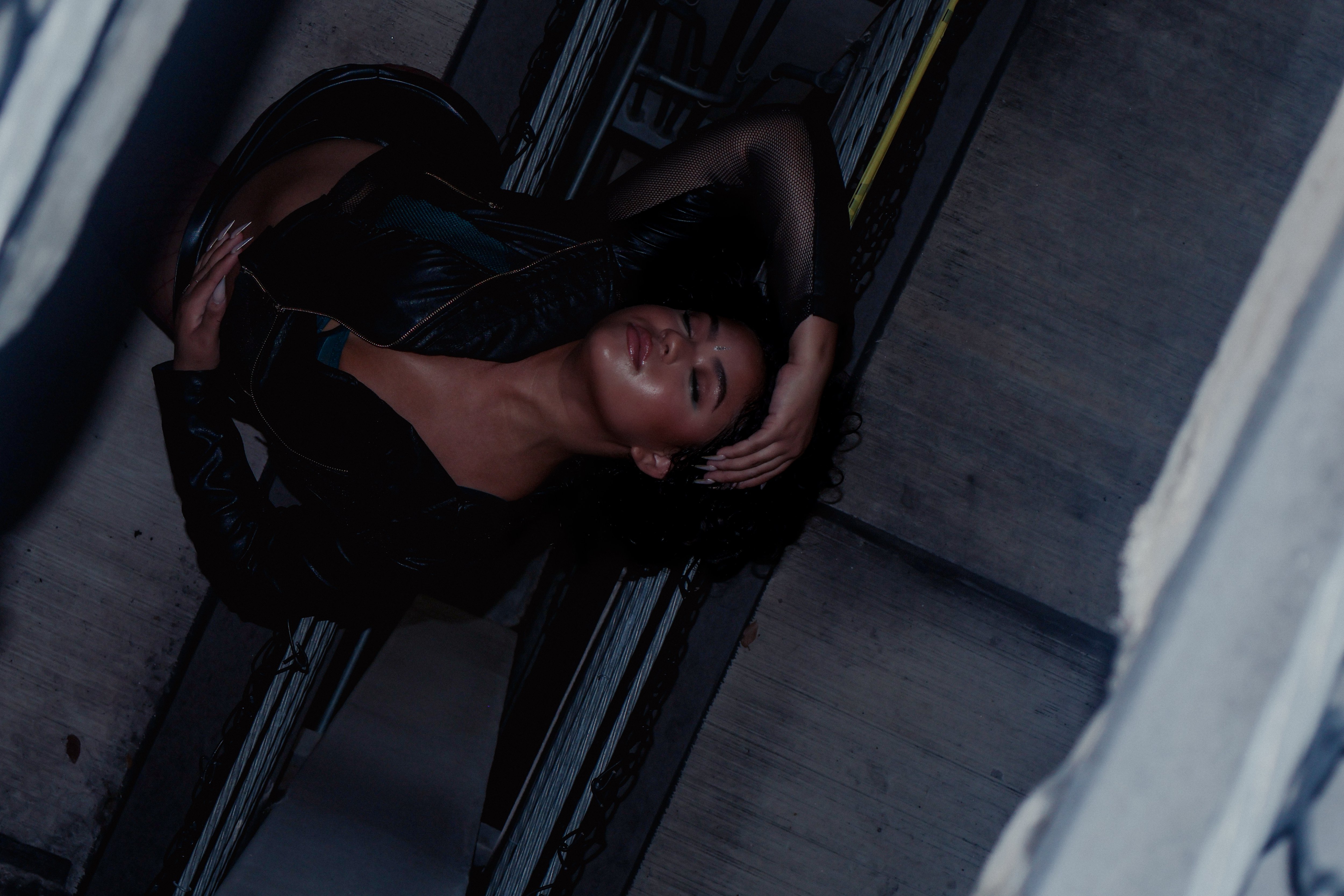 Urban Edge — Reclining Portrait