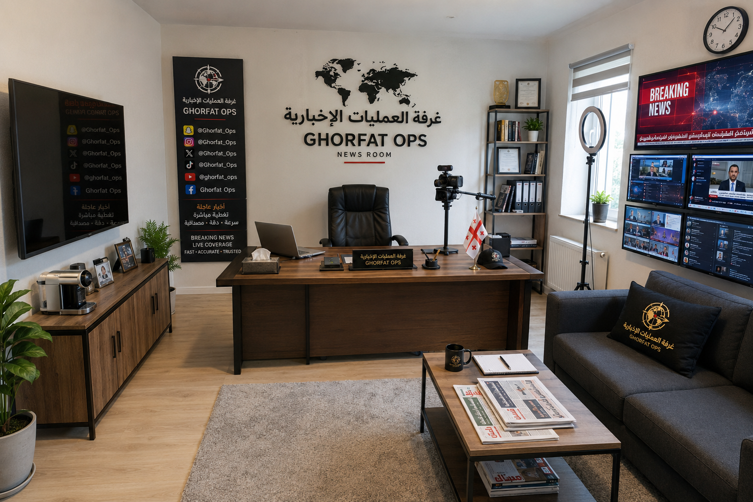 غرفة العمليات الإخبارية | GHORFAT OPS