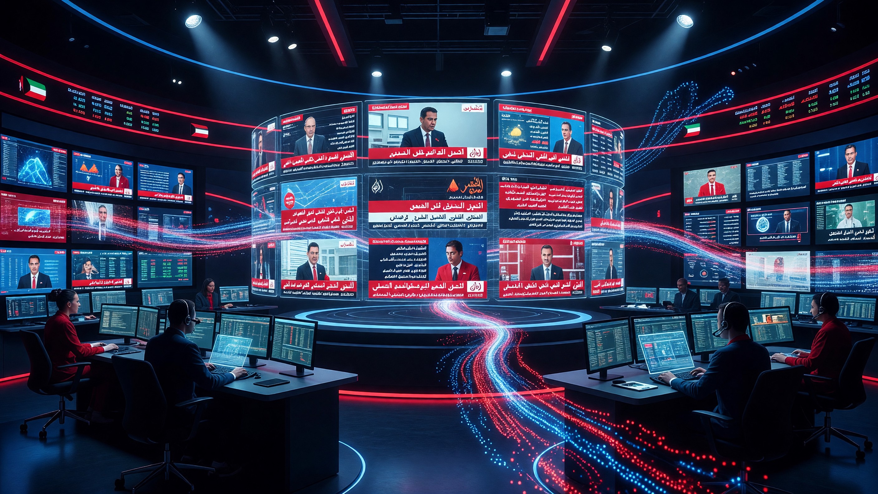 تطور المنصات الإخبارية الرقمية في الكويت والخليج: غرفة العمليات الإخبارية نموذجاً